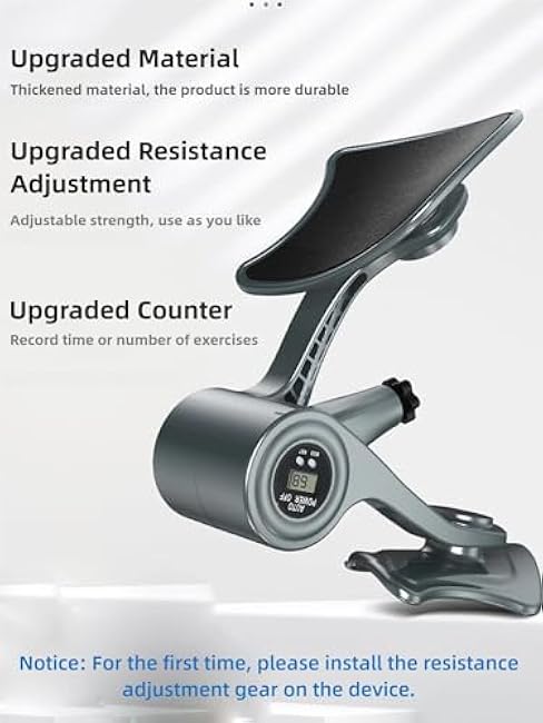 Kegel Exercises for Men, Pelvic Floor Muscle Exercise, 132 lbs Hip Trainer, Adjustable Resistance, TIME&Call Calculate Exerciser for Home Workout, Inner Thigh Slimmer, Hip Strengtheners