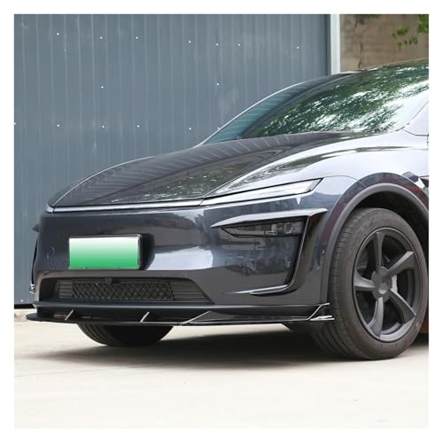 Separador de parachoques delantero para Tesla Model Y Juniper contra roces de asfalto 4