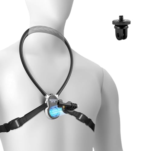 Support cou magnétique anti-vibration avec sangle pour fixer une caméra DJI