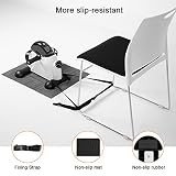 Uten mini rower treningowy, trener ramion i nóg, dla seniorów, elektryczny minirower, trening wytrzymałościowy z regulowanym oporem wyświetlacza LCD, antypoślizgowa mata do rehabilitacji, do domu,