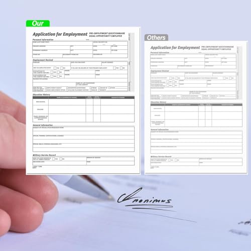 5 Rollen Thermopapier A4 für Tragbaren Drucker, A4 Thermopapier, Nachfülldruckpapier Thermodrucker Papier A4, für Datei, Fotodruck, Notizen, Etiketten (210 x 25.2mm)