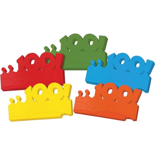 Chenille Kraft Bright 100 Paper Crown, 4.5