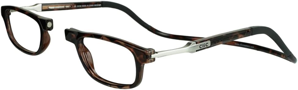 CliC Flex Shape-able Magnetic Closure Reading Glasses (1.25)