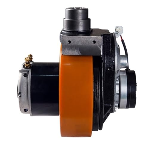 QDJBYVKDZ DC Permanent Magnet Forklift Drive Wheel Assembly 750W 0-4.2 km/h Metal Rotor Heavy Duty Industrial Wheel