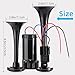RUPSE Air Horn with Compressor 150 dB 12V for Cars Trucks Boats Motorcycles