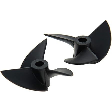 RC Boot Propeller 48mm 4mm Welle - 2 Stück 3-flügelige Schrauben Für Modellboote