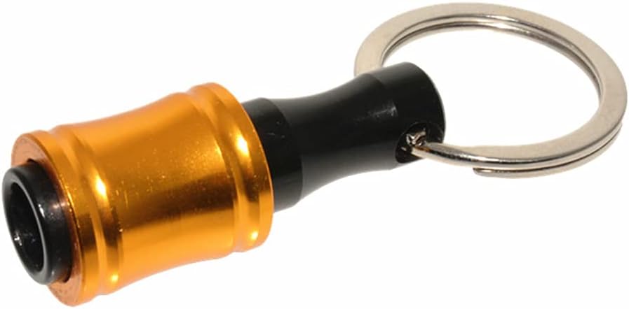 10Pieces 1/4 Inch Shank Keychain Extension Fast Change Bit Holder Screwdriver Bits Holder Socket Adapter Screwdriver Bits Set