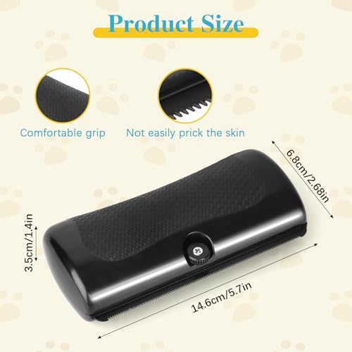 VMUTGA Groomify Pet Care Bürste, MR Waggy Tails Bürste, Fellwunder Hund, Haustier-Enthaarungskamm, für Hunde Katzen und andere Haustiere