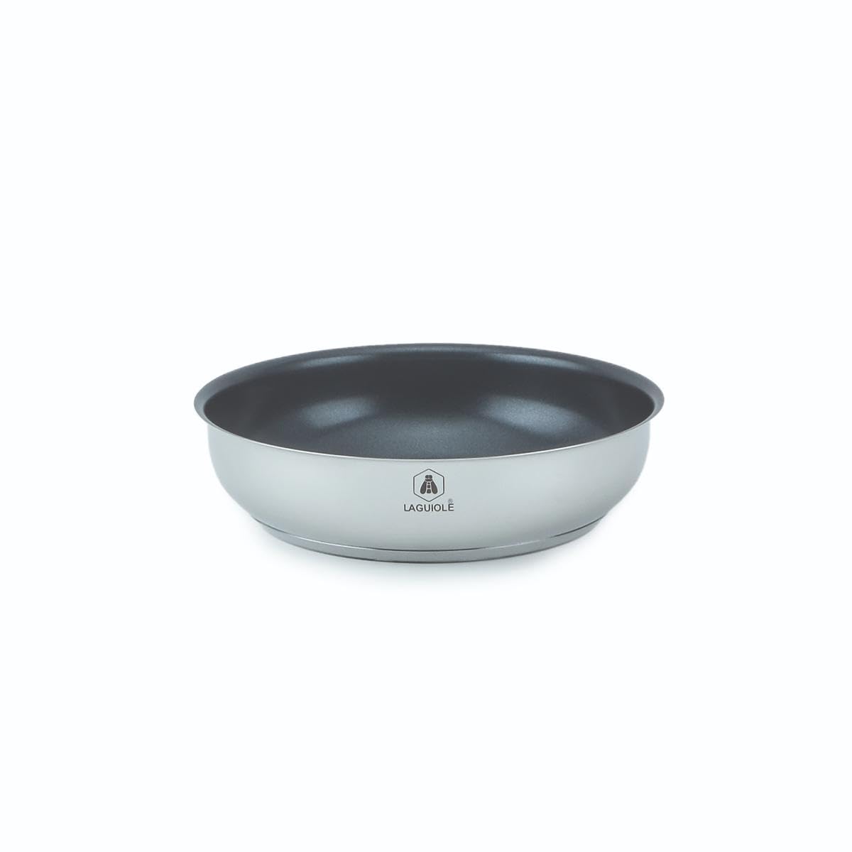 Set de 3 poêles inox Réactif 20/24/28cm antiadhésif | Greblon céramique, Tous feux dont induction, 230°