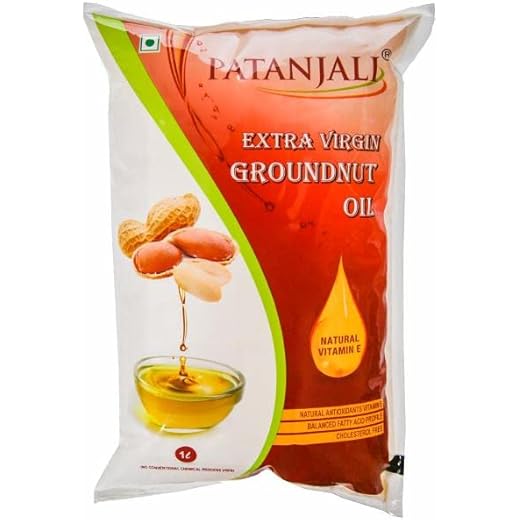 Patanjali Rice Bran Oil 1L Pouch