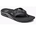 Reef Men's Fanning Prints Sandal, Black/Black Plaid, 11 M US