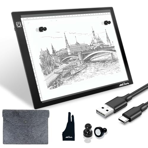 Tablette Lumineuse A4 XIAOSTAR - LED Réglable USB-C Pour Dessin/Broderie