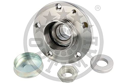 OPTIMAL Juego de cojinete de rueda 802612 Eje trasero 30mm Diámetro exterior: 117mm con anillo sensor magnético incorporado Compatible con ALFA ROMEO 147 937 156 932 GT 937 156 Sportwagon 932