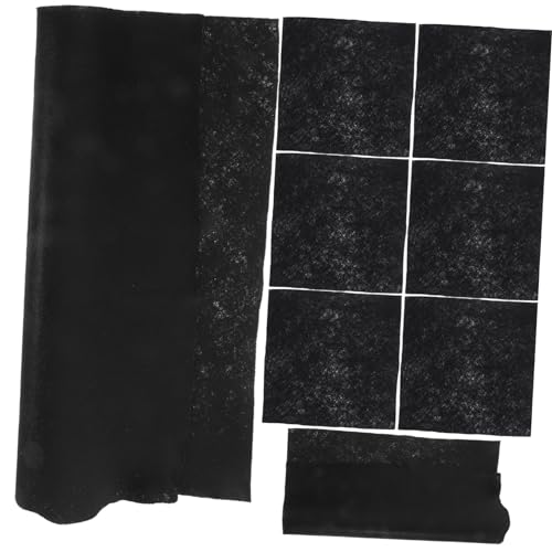 VALICLUD 8 Piezas Trapo Carbón Refresco Paños Pequeño Ventana Largo Hada Hilas Paño De Pelusa Tela Magnético Lavavajillas Rociar Toallas De Limpieza Paño De Limpieza Fibra Extrafina Black