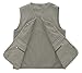 Wantdo Men's Multiple Pockets Cotton Safari Traveling Vest US Medium Khaki