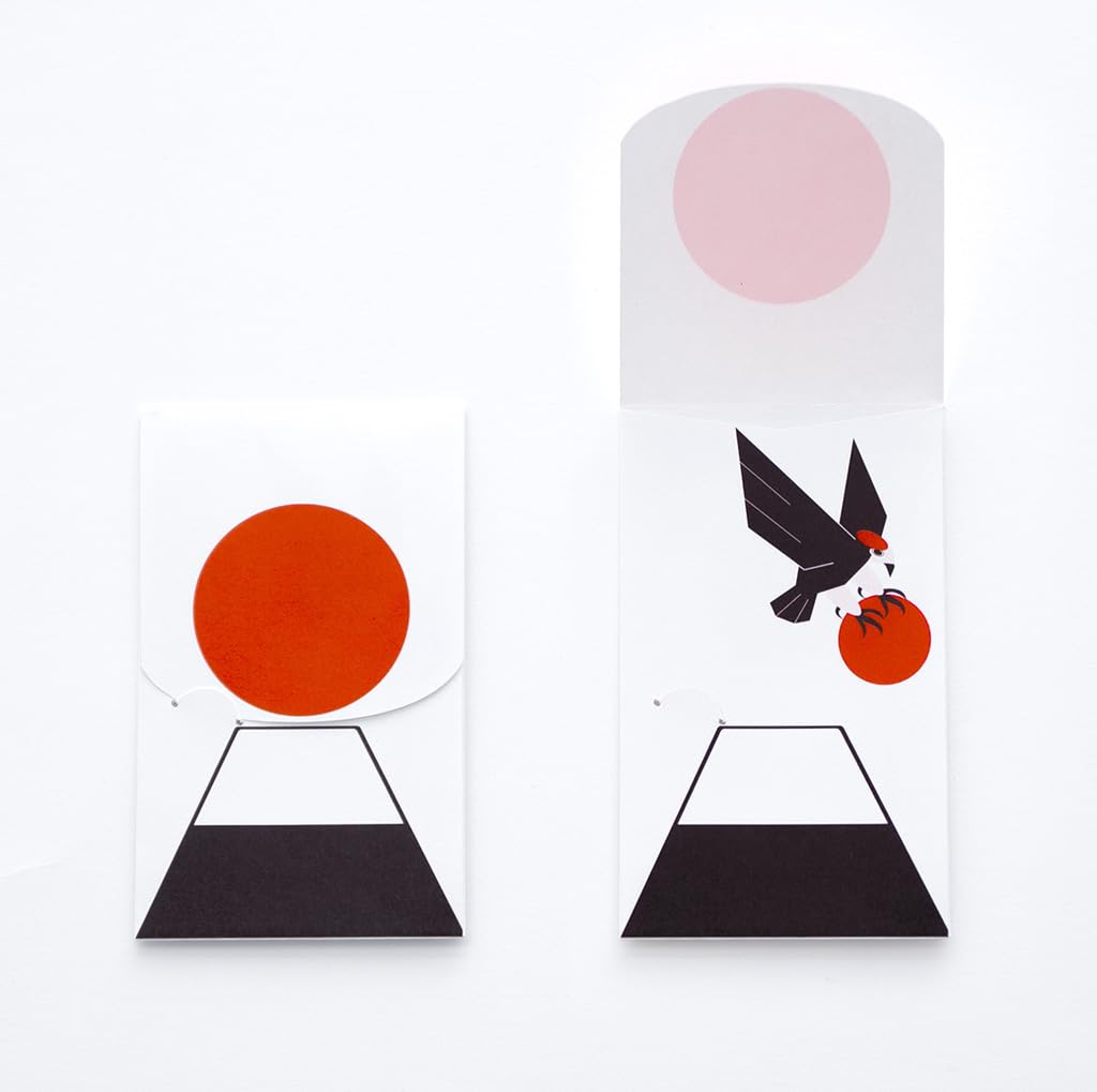 Amazon | D-BROS公式 ぽち袋 （小）「めでたい」寿／富士山／招き猫