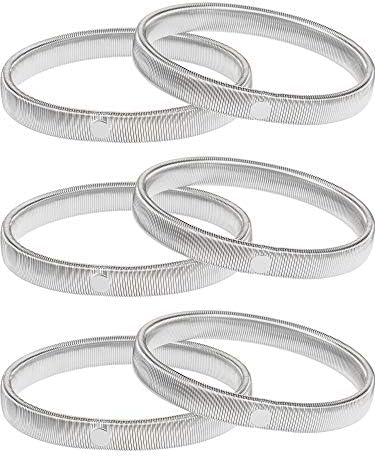 Pangda 3 Pairs Sleeve Garters Anti-Slip Shirt Sleeve Holders Garters Stretch Metal Armbands Sleeve Garters for Women Men