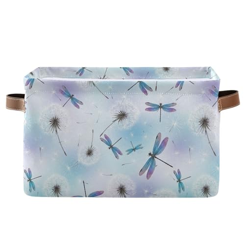 Panier libellule pastel pour organiser la chambre de bébé avec douceur - 2