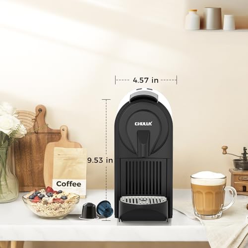 Image of CHULUX Mini Espresso Pod Machine for NS Original Capsule, 20 Bar Single Serve Espresso Coffee Maker, 1400W