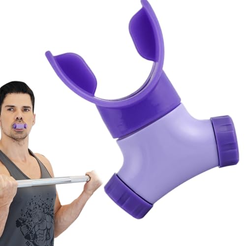 Entrenador de respiración | Entrenador de músculos respiratorios | Portátil ajustable Entrenador de respiración Dispositivo de fitness para deportes, senderismo, ciclismo y natación