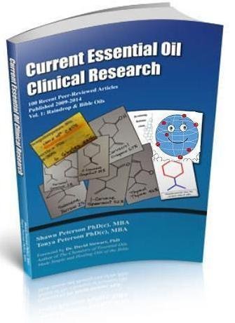 Current Essential Oil Clinical Research: 100 Recent Peer-Reviewed Articles Published 2009-2014 Volume 1-Raindrop & Bible Oils