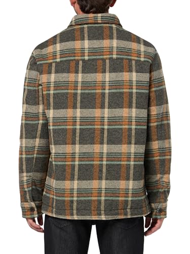Image of Lucky Brand Men's Plaid Shirt Jacket