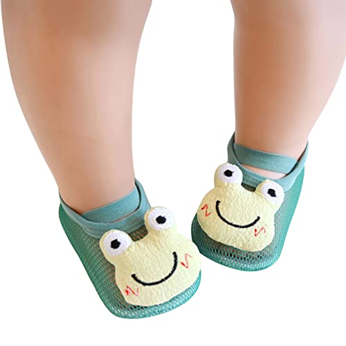 Generic Infant Cute Cartoon Socks Shoes Boys Girls Socks Barefoot Shoes Non Slip Floor Cartoon Pattern Mesh Toddler Shoes4
