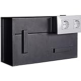 🔑 Caja fuerte de sobreponer para hogar, oficina o habitaciones de hotel con sistema de cierre con cerradura con llave