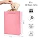 Jutieuo 10 Pack Luxury Pink Gift Bags Medium Size with Tissue Paper, Premium Paper Gift Wrap Bags with Handles for Birthday, Wedding, Holiday, Party - 11