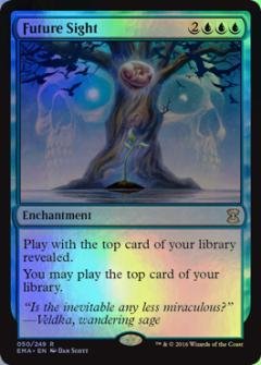 Amazon.co.jp: マジックザギャザリング MTG 青 英語版 未来予知/Future