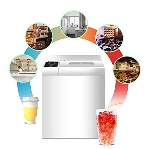 Mini Automatic Electric Ice Maker Bullet Round Block Making Machine Small Bar Milk Tea Coffee Shop