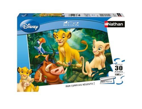 Puzzle 30 pièces Le Roi Lion : Simba & Co Ravensburger Nathan - vue 4
