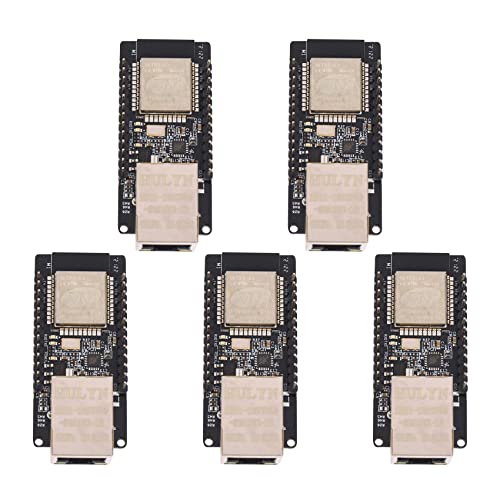 WT32-ETH01 Module passerelle Bluetooth et WiFi série vers Ethernet en lot de 5 pièces