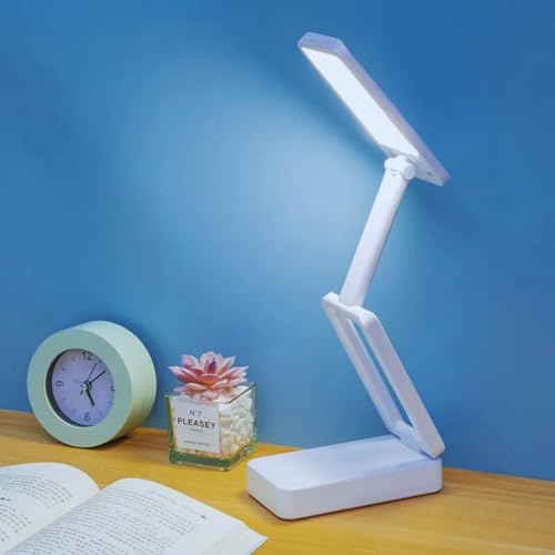 Luminária de Mesa Articulável e Dobrável 40 LEDs Recarregável USB...