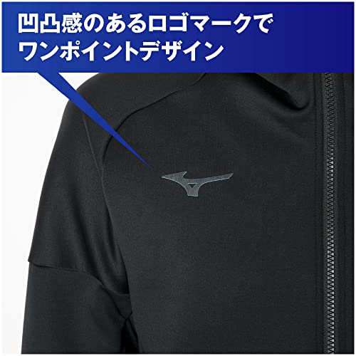 ミズノ トレーニングウェア ストレッチスウェット フーディ 32MCA050 の商品画像 2