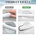 16PCS Car Door Handle Protector, Waterproof Anti-Scratch Paint Invisible Cars Door Handle Bowl Sticker Avoiding Scratches, Auto Exterior Accessories Protection Film for Most Models (Clear Transparent)
