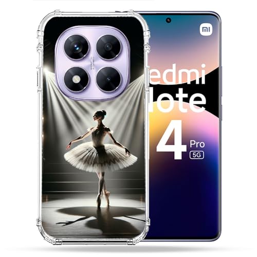 Coque Xiaomi Redmi Note 14 Pro 5G antichoc angles renforcés Danseuse