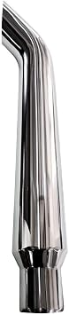 GERTEC 6" to 5" OD x 48 inch Chrome Stack Pipe Bull Horn 48 inch