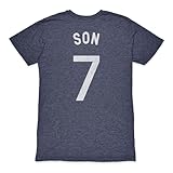 Tottenham Hotspur Son Heung-min Premium Triblend Slub Tee - Navy (US, Alpha, Large, Regular, Regular)