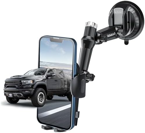 Pickup Truck Phone Holder, Car Phone Holder Mount Heavy Duty, Pho...