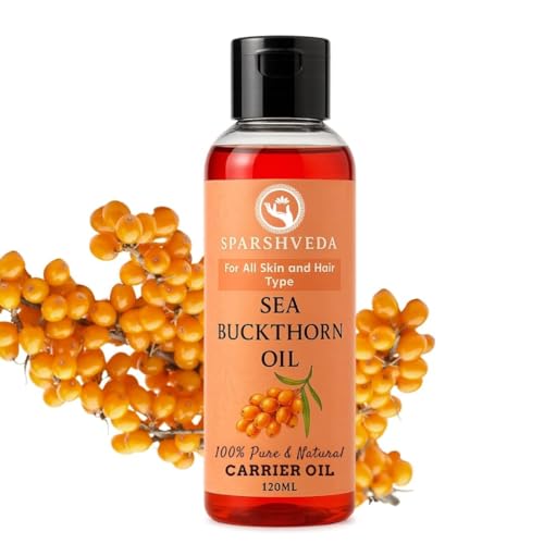 Image of Sea Buckthorn Oil | 100% Pure & Unrefined Facial Oil for Glowing, Youthful Skin | Rich in Natural Vitamin C & Antioxidants | Helps Brighten, Nourish & Repair Skin Barrier | For All Skin