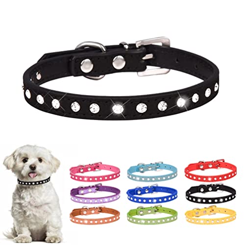 Collier pour chien et chat avec strass pour sublimer les sorties au parc - 2