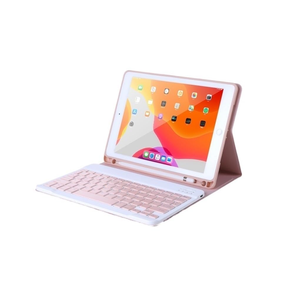 Funda de cuero con teclado QWERTY iPad Pro 11 soluciona espacio 7