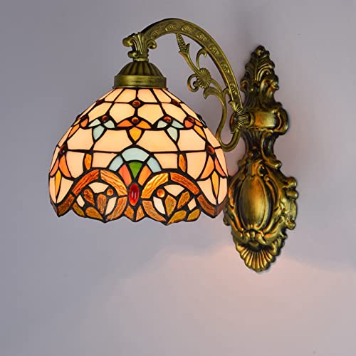 Applique murale baroque en verre YRYRYW luminaire rétro fait main