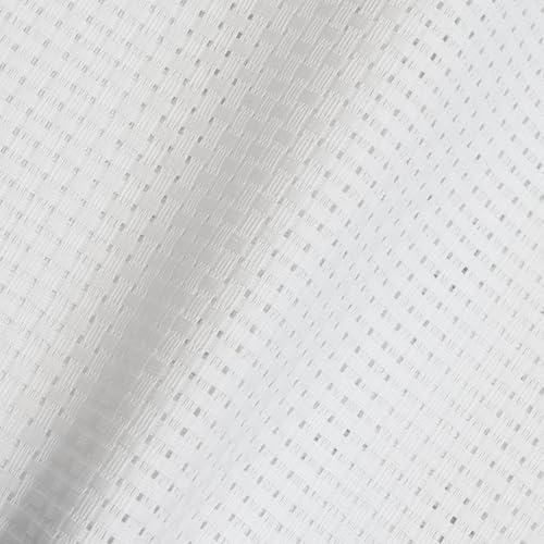 Image of Aida Cloth 6 Count Cross Stitch Fabric,19x28inch (6CT,White)