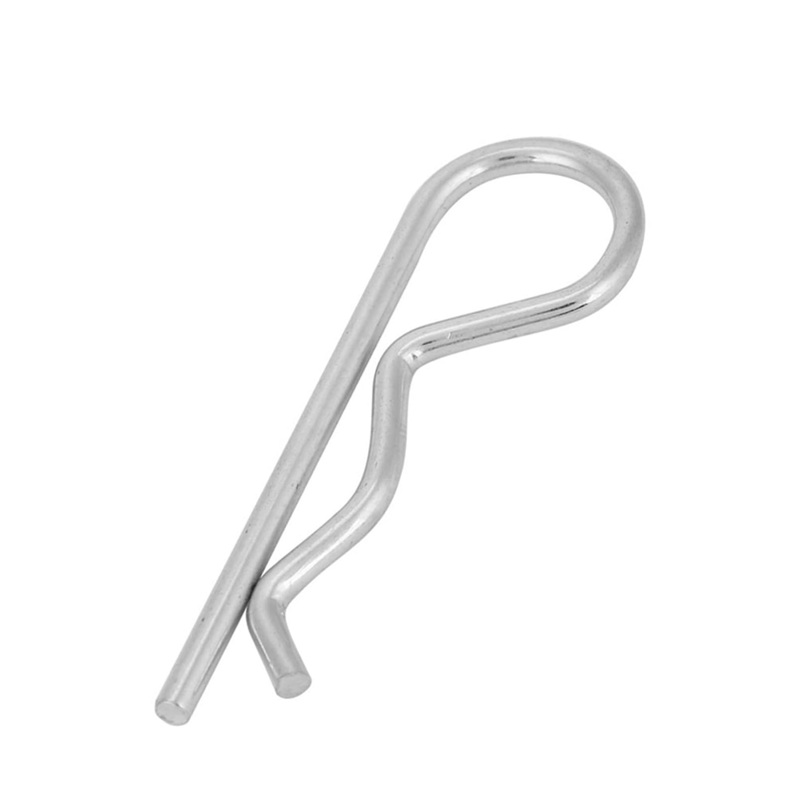 Generic Clamp/Holder per Coppiglia Tipo B Perni di Fissaggio a Molla Zincati da 10 Pezzi per Supporto Idraulico e Macchinari Ferro Zincato da 3 Mm-4 Mm per Uso Industriale (4 * 75mm (10 pezzi))