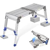 Alluminio Migliorato Piattaforma di Lavoro per Scala per Work & Access fino a 362 kg, Piat...