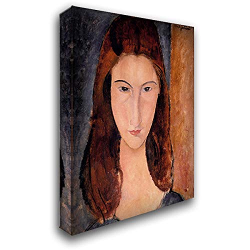 Jeanne Hebuterne 18x24 Gallery Wrapped Stretched Canvas Art by Amedeo Modigliani
