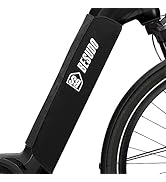 Besudo E-Bike Akku Schutzhülle - E Bike Akku Schutz Abdeckung mit 30-38cm Umfang - Akkuschutz E-B...