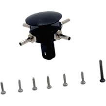 RC Rotor Head with Screws Easy to Install Practical Spare Parts Maintenance Aircraft RC Helicopter Accessories Replacement, Black